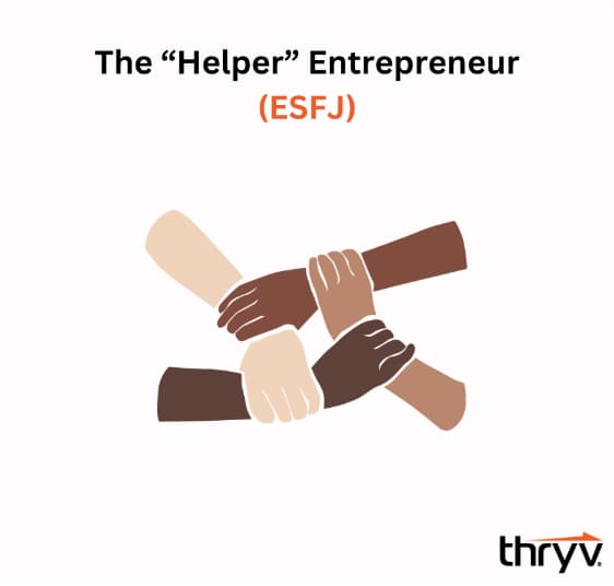 ESFJ entrepreneur MBTI type